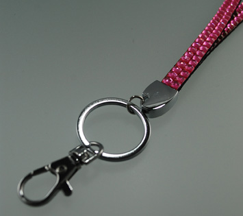 Cliphanger Lanyard Bling Pink